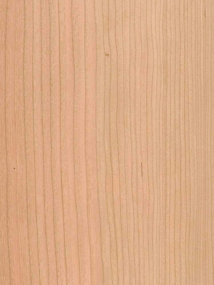 Wood Veneer, Cherry, Quartered, 2x8, PSA Backed Wood Veneer Sheets