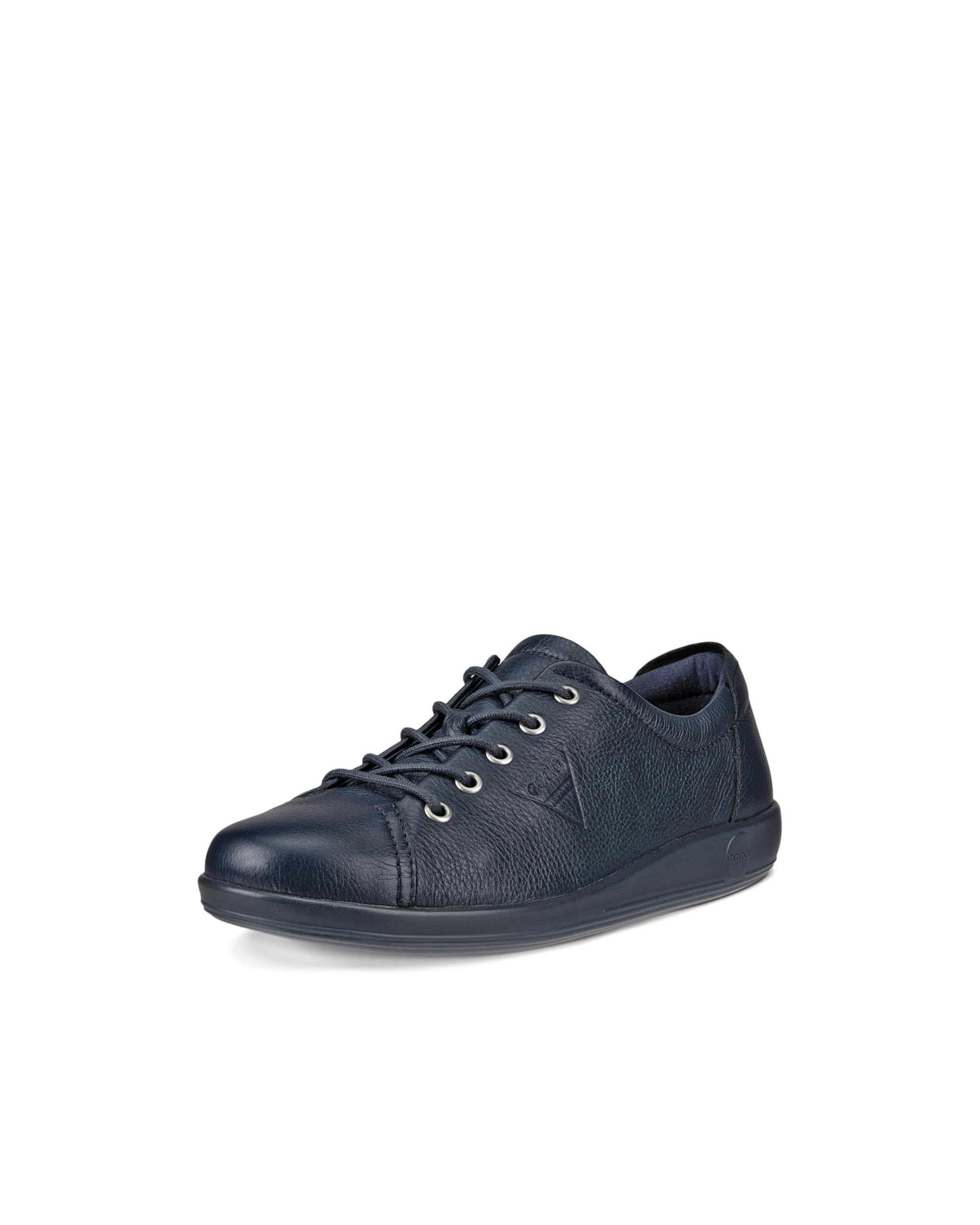 ECCO Soft 2 Lace Womens Casual Shoes 7.5 UK Marine