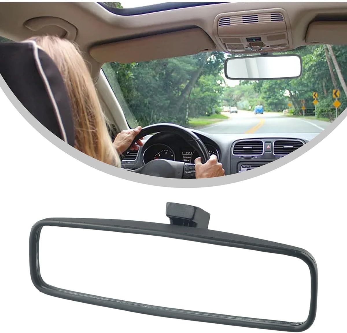 Rear View Mirror Enhance Your Driving Experience With This Dust And Moisture Resistant Interior Rear View Mirror For Multiple Vehicles Car Rearview Mirror