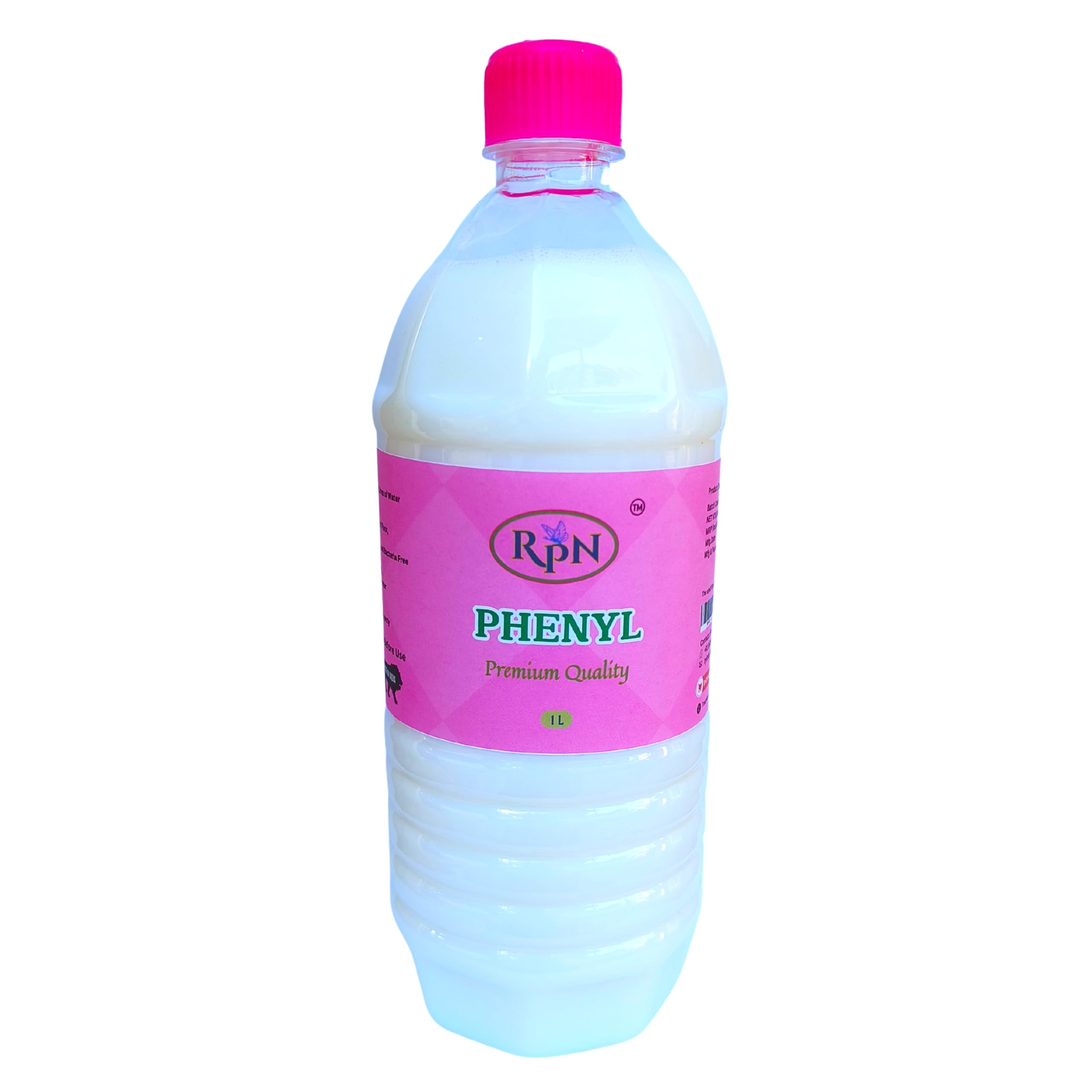 RPN Premium White Phenyl Floor Cleaner for Hospitals, Homes, Offices & Commercial Use - 1 Litres (B0D918G27S) Amazon Price History, Amazon Price Tracker