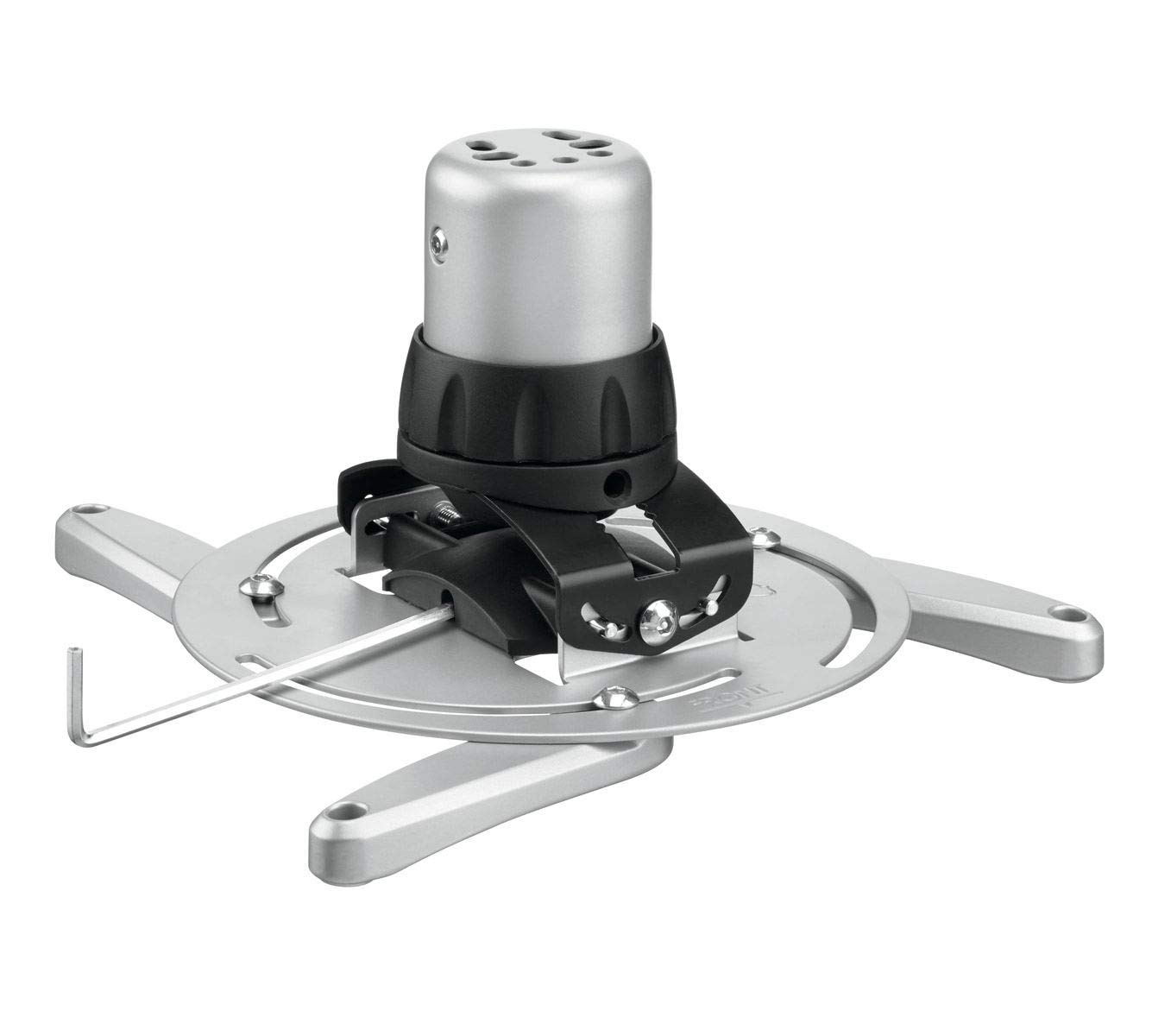 Vogel's PPC 1500 Projektor-Deckenhalterung für 30-337mm (1,2-13,2 Zoll) Projektoren, drehbar und neigbar, max. 15 kg, weiß