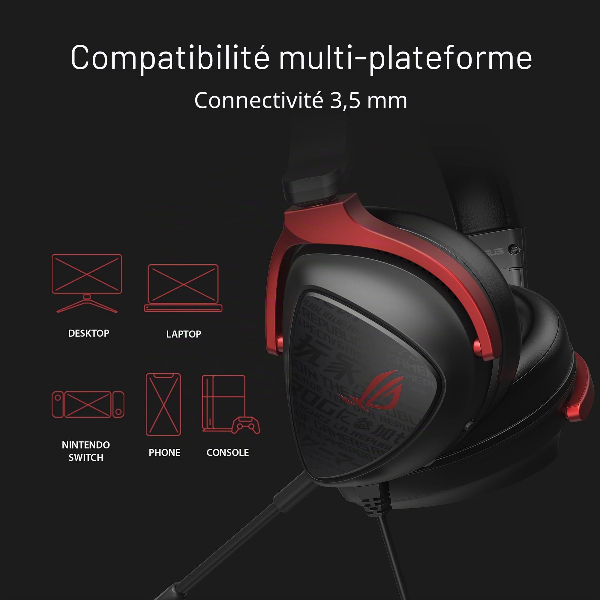 ASUS - Casque ROG Delta S Core