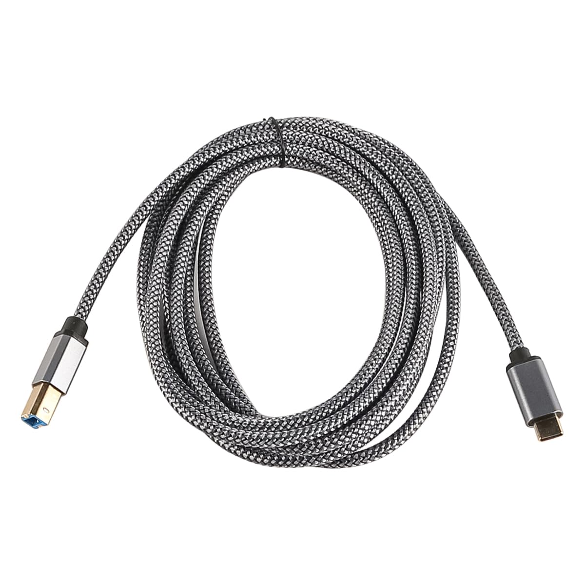 Laroal USB C Printer Cable 300cm USB B to USB C Printer Cable for USB C MIDI Tablet Laptop Mobile Phone Printing Connection Midi Cable Printer Scanner Cord - Image 3