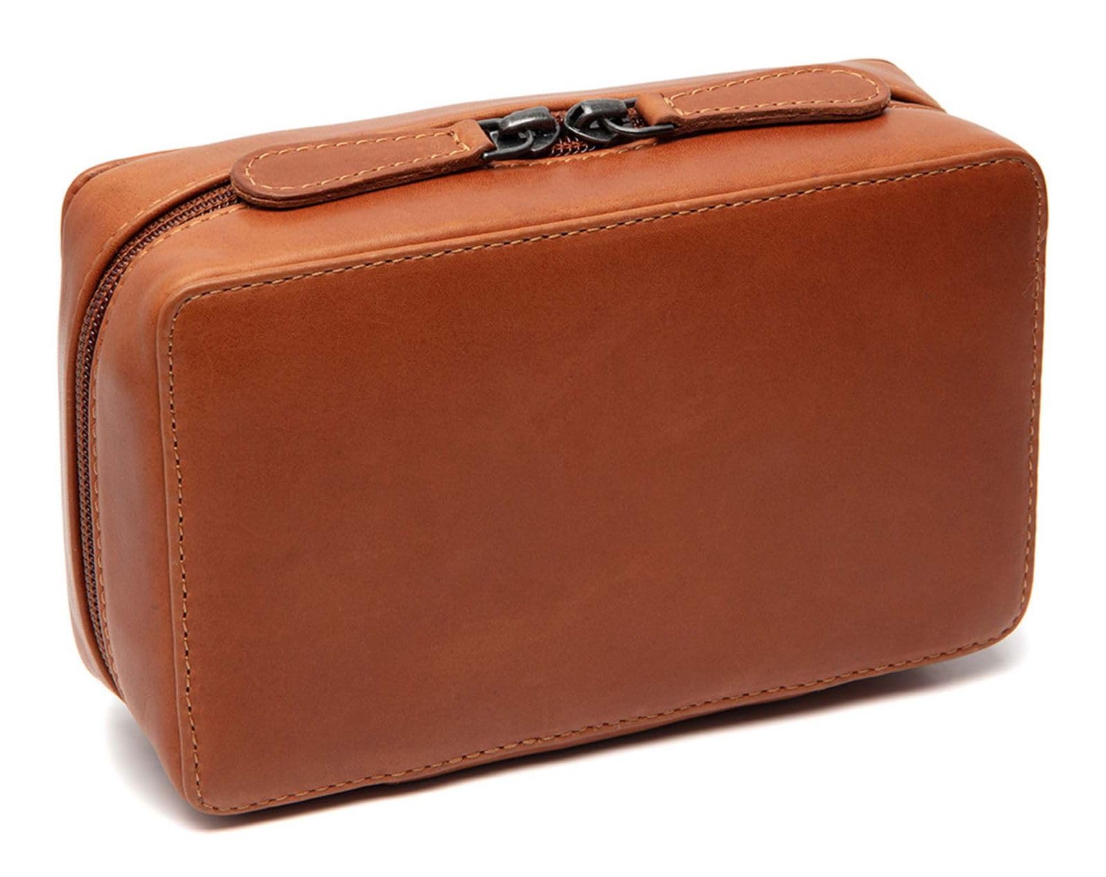 The Chesterfield Brand Cuero Neceser Ardan Tech-Organizer Cognac marrón Claro