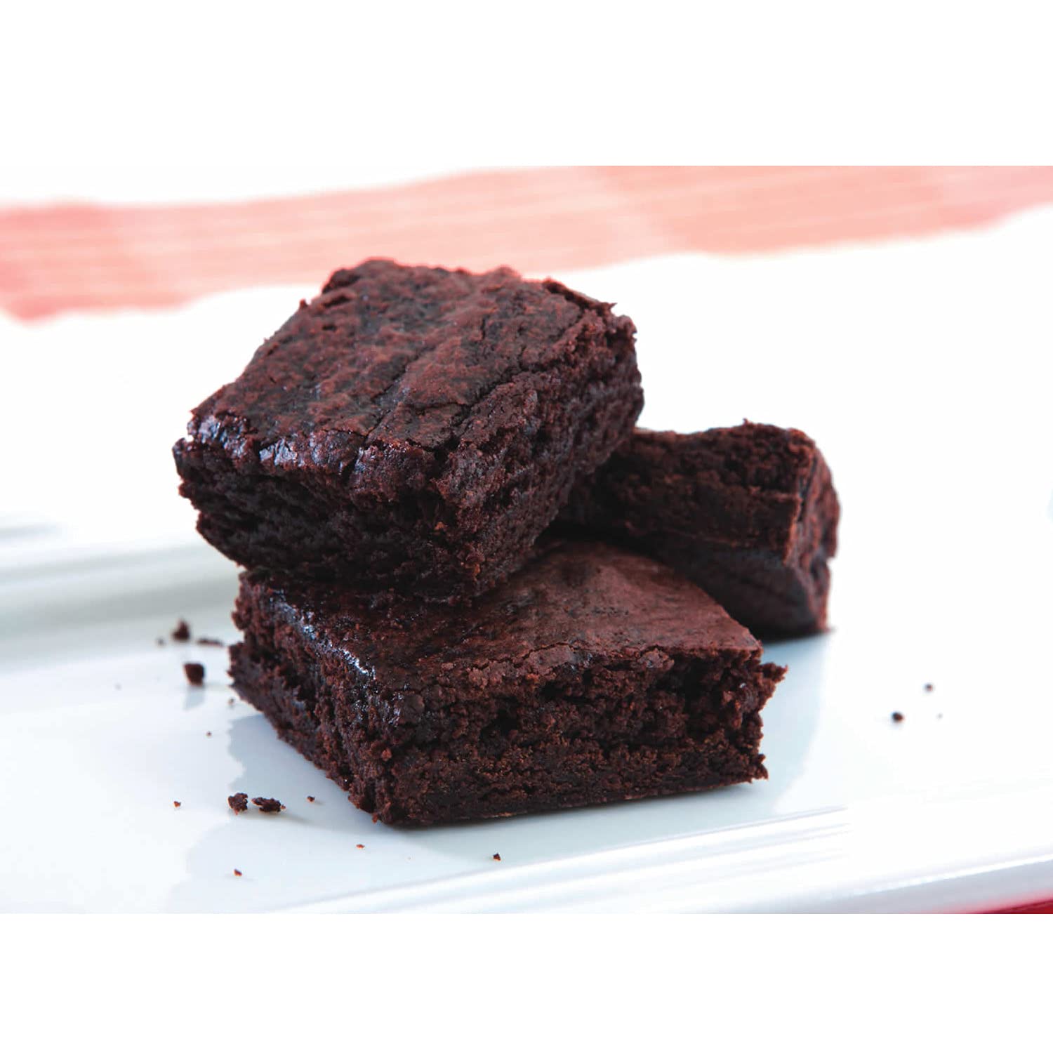 MasterClass Lata para Brownie con PTFE, PFOA y BPA Libre Antiadherente, Robusto Acero al Carbono de 1mm de Espesor, 34 x 20cm Bandeja Rectangular para Hornear
