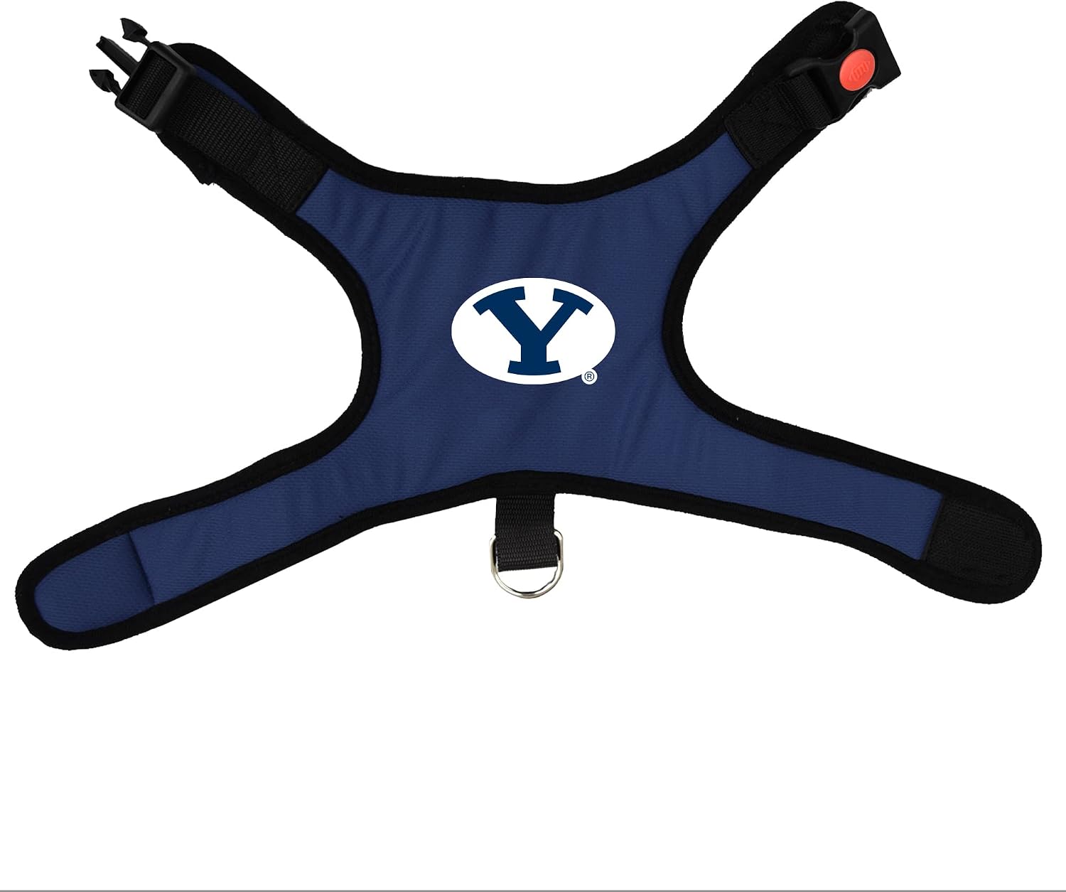 BYU Cougars Dog Cat Vest Harness Premium Padded with Safety Lock (Medium)