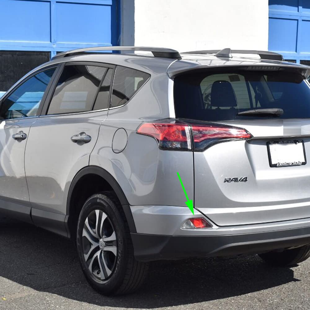 BATLAM 2 Pz Luce Paraurti Posteriore Riflettore Fanalino di Coda Freno Stop Segnale di Parcheggio Senza Lampadina per Toyota RAV4 RAV 4 2016 2017 2018 USA Version