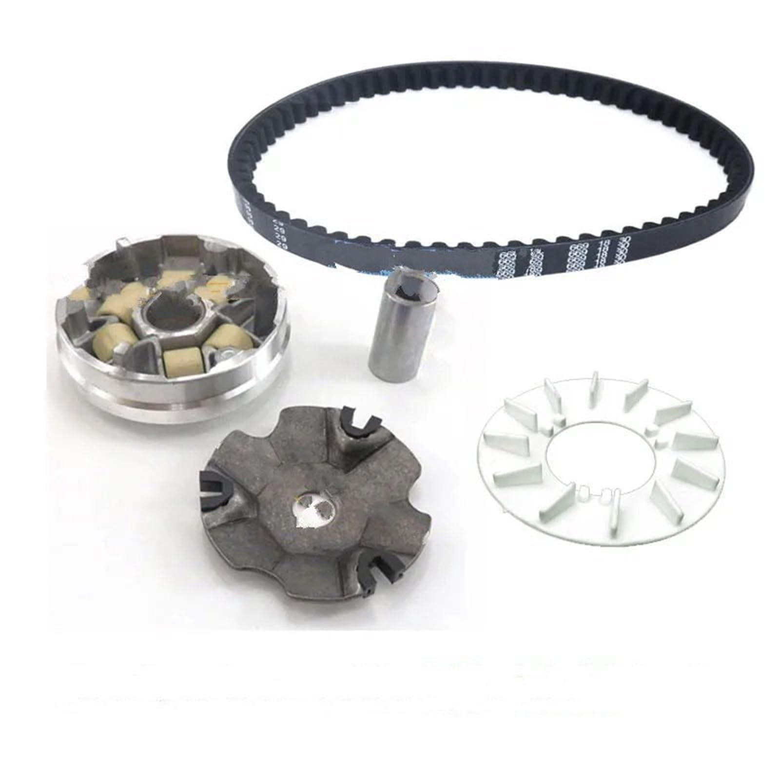 Correa Alternadora Variador Embrague Para Ventilador Motocicleta Rodillos Peso Correa Transmisión Para GY6 49cc 50cc 125cc 150cc Ciclomotor ATV GO KART(D)