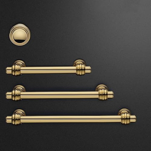 Miniatura 8 de Manijas de gabinete, manija de hardware cepillado para gabinete de cocina, manijas de muebles con barra en T, tiradores de cajones de puerta,