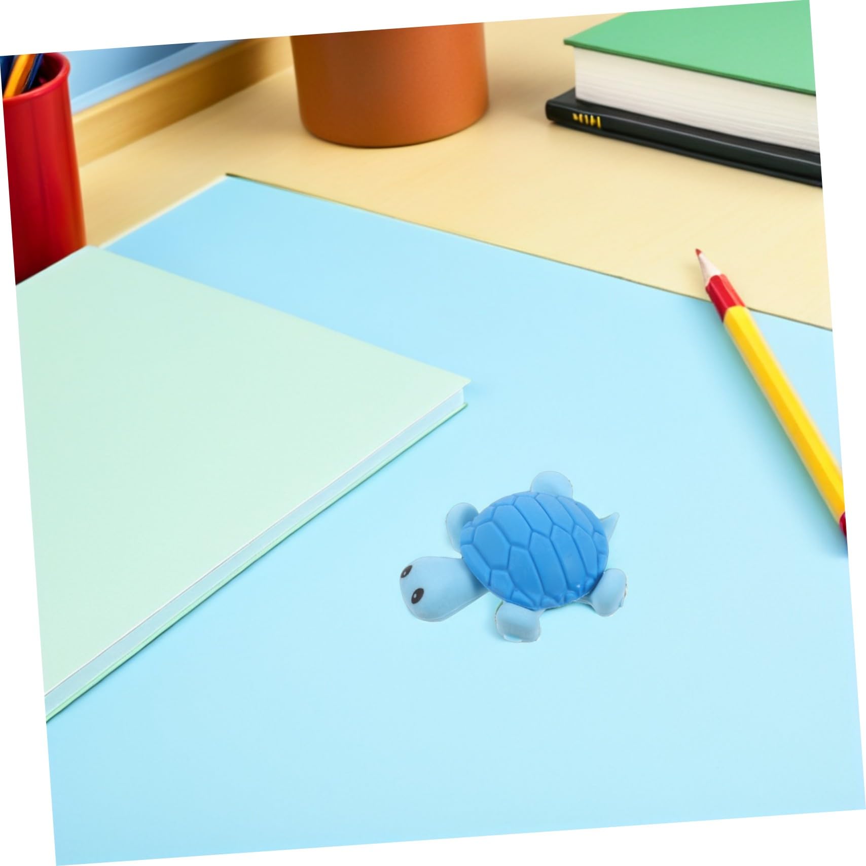 36 Pezzi Gomme Animali Mini Forma di Piccola Testuggine Gomme da Cancellare Compatte e Portatili per Set Cancelleria per Scuola Premi e Regali per Feste