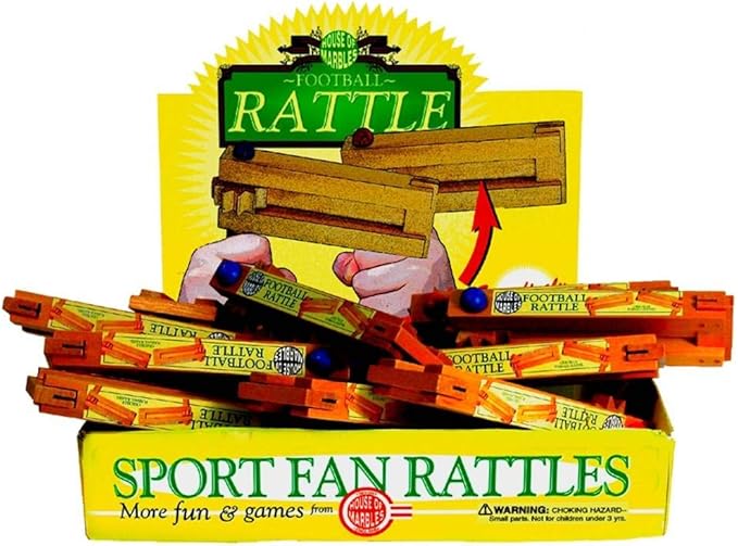 Football Rattle Traditional Wooden Rattle Amazon.co.uk Toys & Games