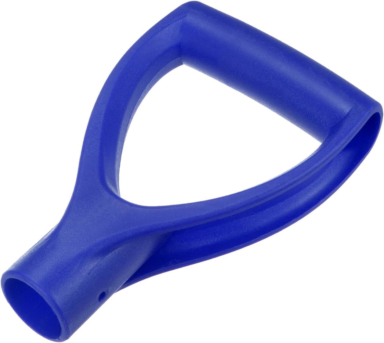 HARFINGTON Shovel D Grip Handle 1-1/4""(32mm) Inner Dia. ABS Plastic Spade Snow Shovel Replacement Garden Accessories for Digging Raking Tool, Blue