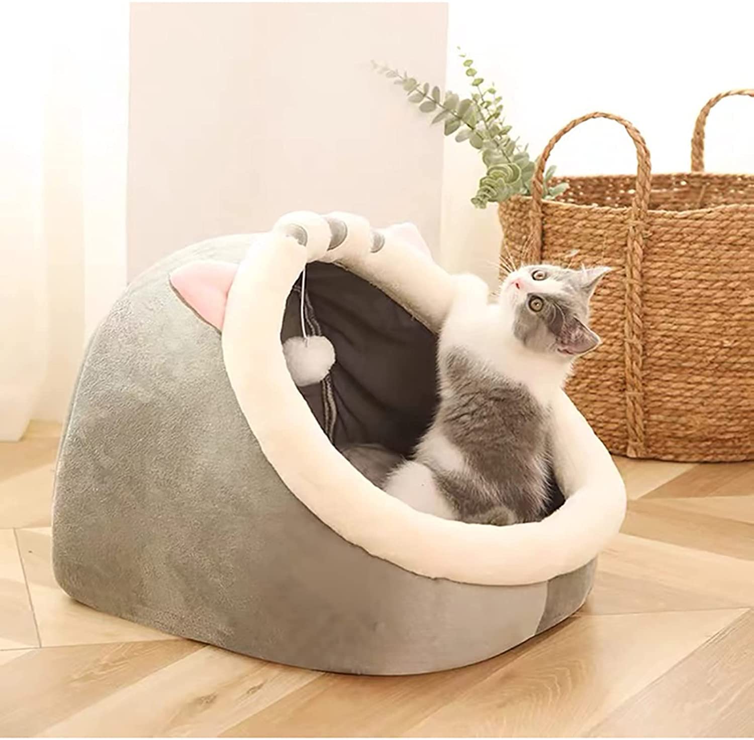 See full amazon price history chart for Cloyster Pet Bed Cat Nest Cuddle Cave Winter Warm Soft Breathable Comfortable Sleeping Tent House for Dog Kitty Puppy Animals Rabbit Indoor || Large Size || Cloyster Pet Bed Cat Nest Cuddle Cave Winter Warm Soft Breathable Comfortable Sleeping Tent House for Dog Kitty Puppy Animals Rabbit Indoor || Large Size || (B09ND99W7G) Amazon Price History, Amazon Price Tracker