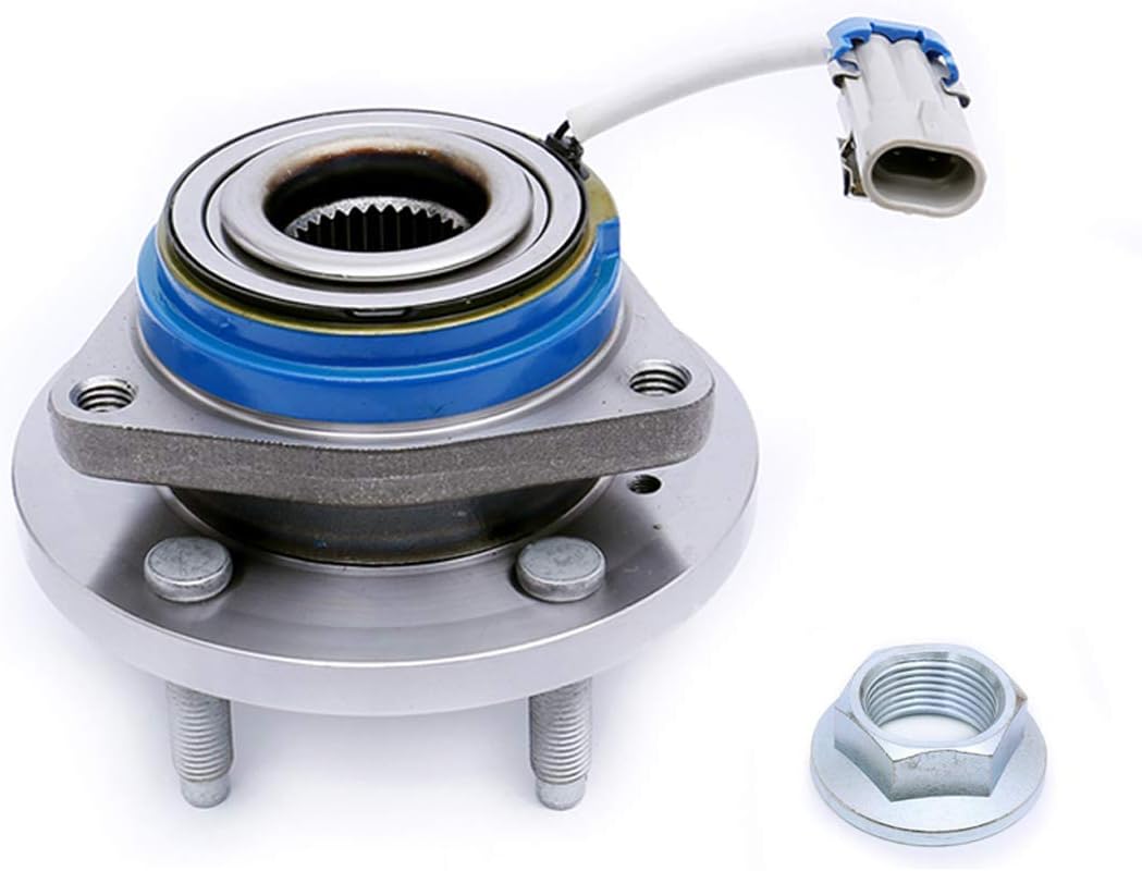 FKG Front Wheel Hub Bearing Assembly (513121) with ABS — Front 5-Lug Nut