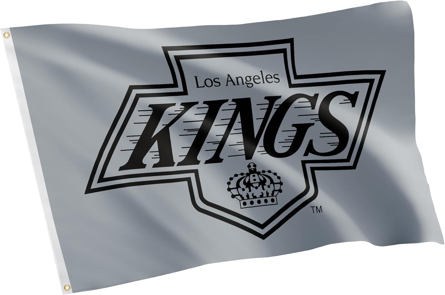Desert Cactus Los Angeles Kings Flag NHL 100% Polyester Indoor Outdoor 3x5 feet National Hockey League Team Flags LA (Vintage Flag #4)