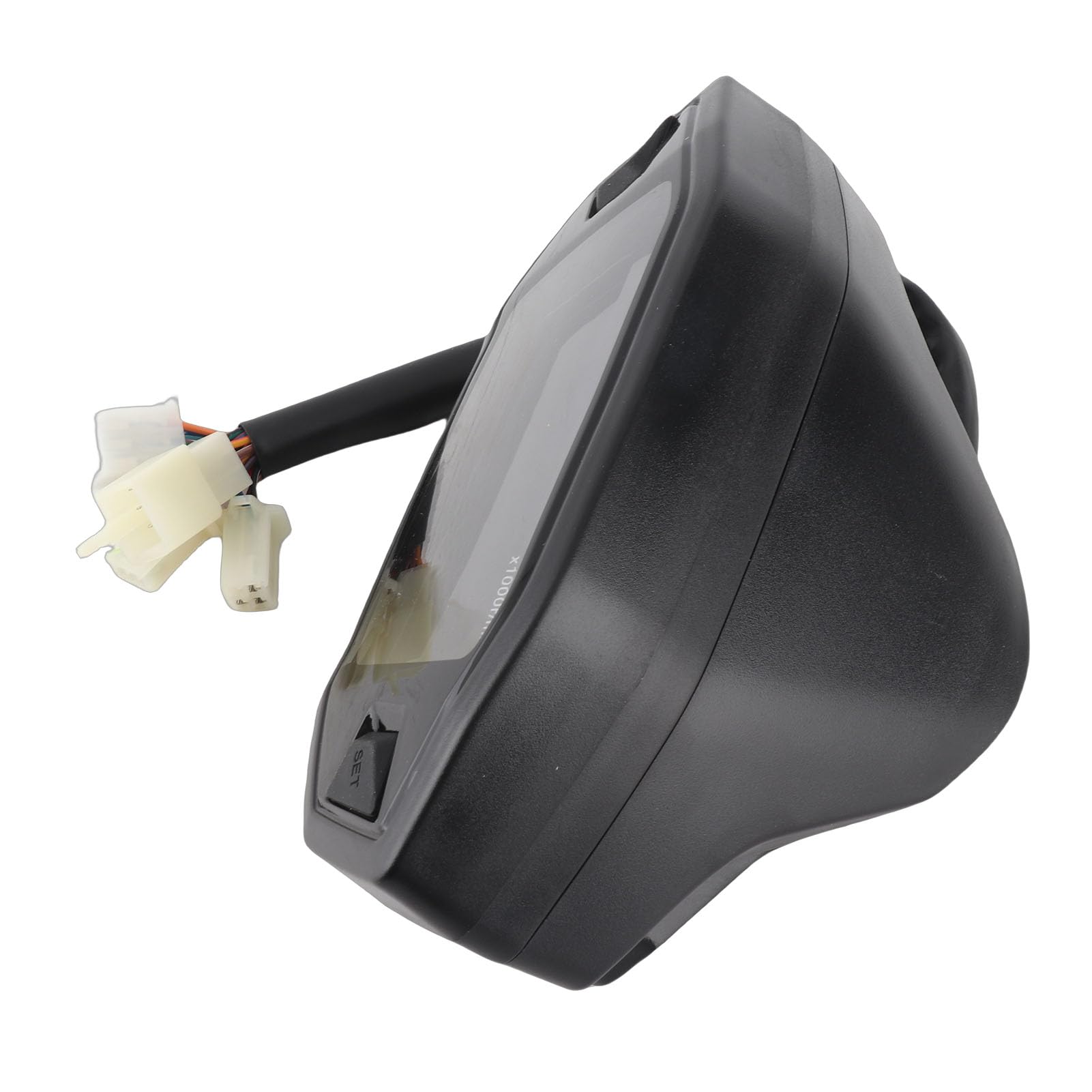 Tbest Velocímetro para Motocicleta, Tacómetro Digital de 8-12V (With