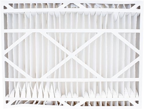 Miniatura 8 de Filterbuy Filtro de aire MERV 8 de 17.5 x 21 x 5 pulgadas, protección contra el polvo (paquete de 1 unidad), filtros de aire plisados HVAC para