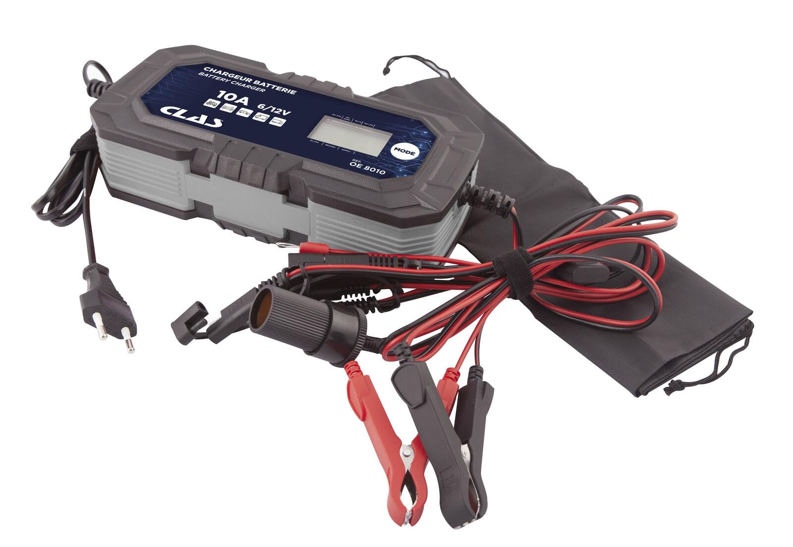 Chargeur de Batterie 10A - OE 8010 - CLAS Equipements