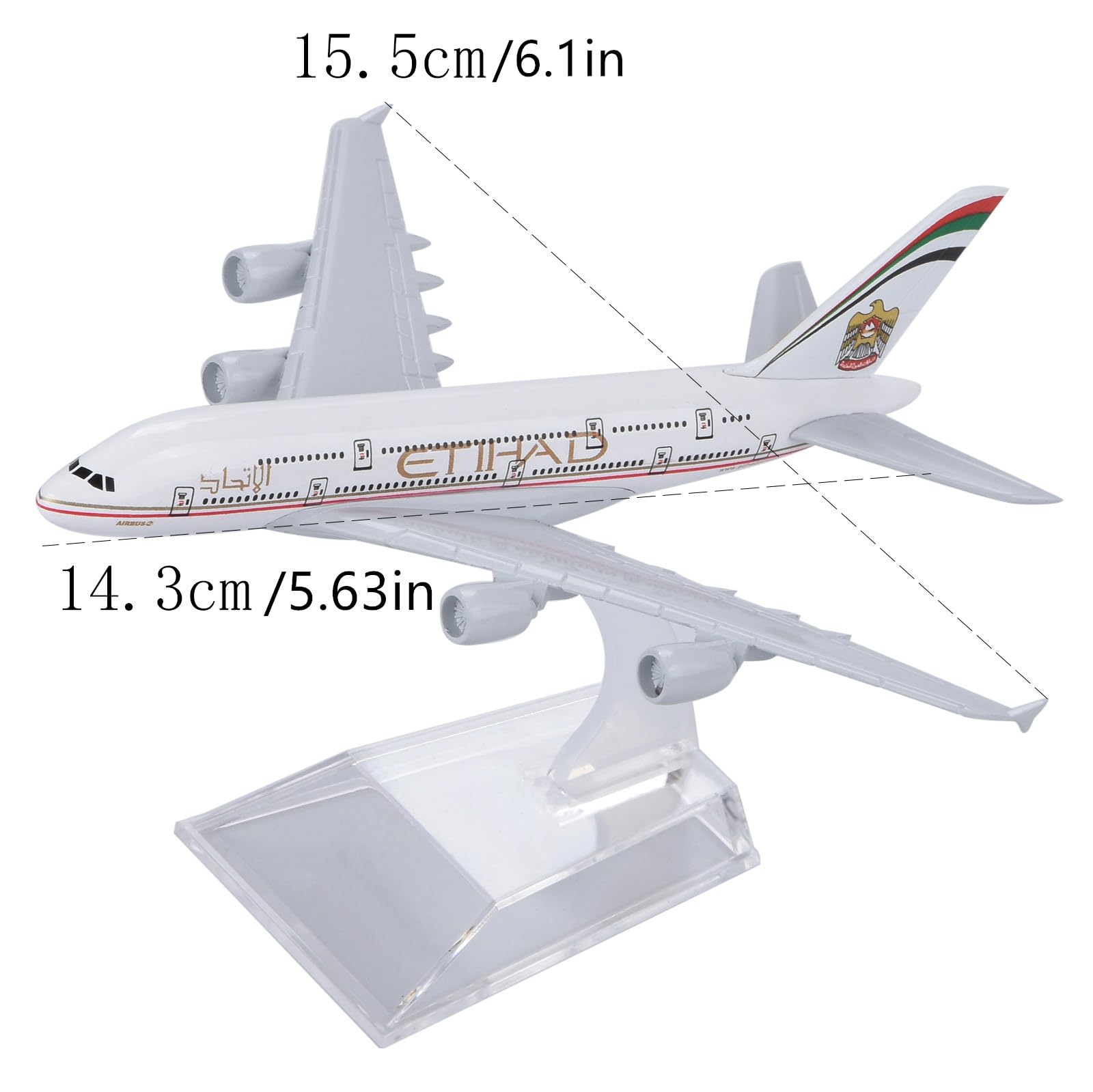 Amazon.co.jp: 合金 A380 航空機モデル 1:400 モデル シミュレーション