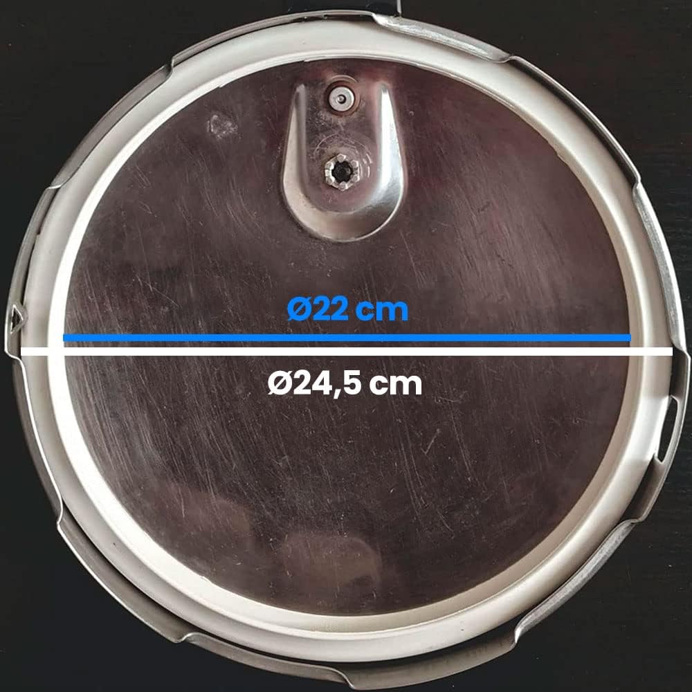 Fagor M18804554 Rubber Pressure Cooker Compatible with Fagor Pressure Cooker with an Inner Diameter of 22 cm, Silicone, Diameter 22 cm, Grey 4 61T1CbjdBpL. AC SL1000
