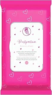 Ninja Mama Postpartum Perineal Care Cooling Pad Liners. Soothing Witch Hazel with Aloe and Chamomile for Post Partum Relie...
