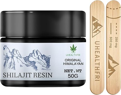 Shilajit Resina  Pure Himalayan Orgánico 1.76 oz de alta potencia Potencia, refuerzo de energía premium Shilajit para hombres y mujeres (1)