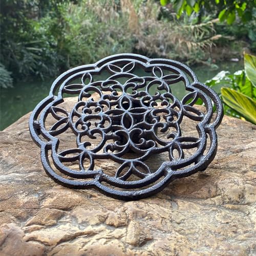 Hningbuyox GUODIAN-2P 2 Pack Cast Iron Trivet thumb #6