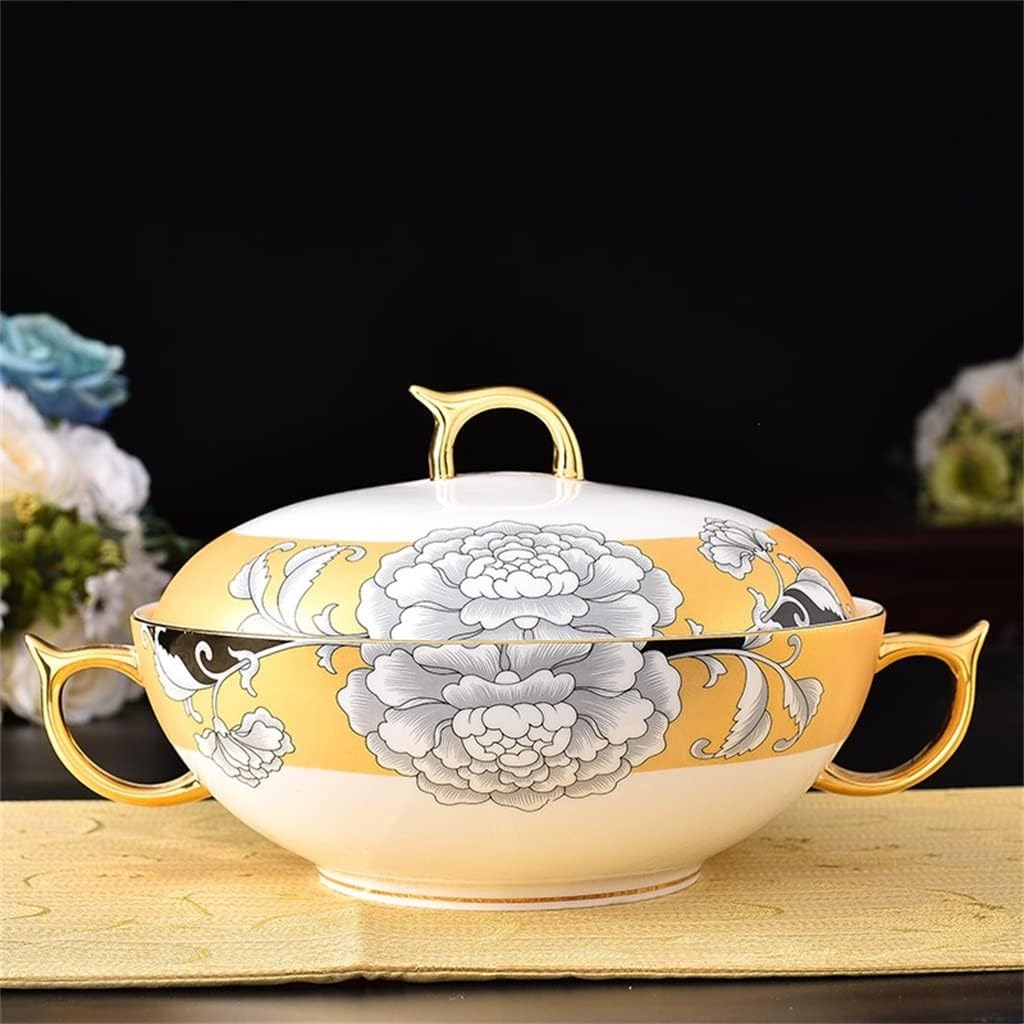 Zestaw zastawy stołowej z porcelany kostnej z pałeczkami, miską, talerzem i spodkiem w stylu vintage