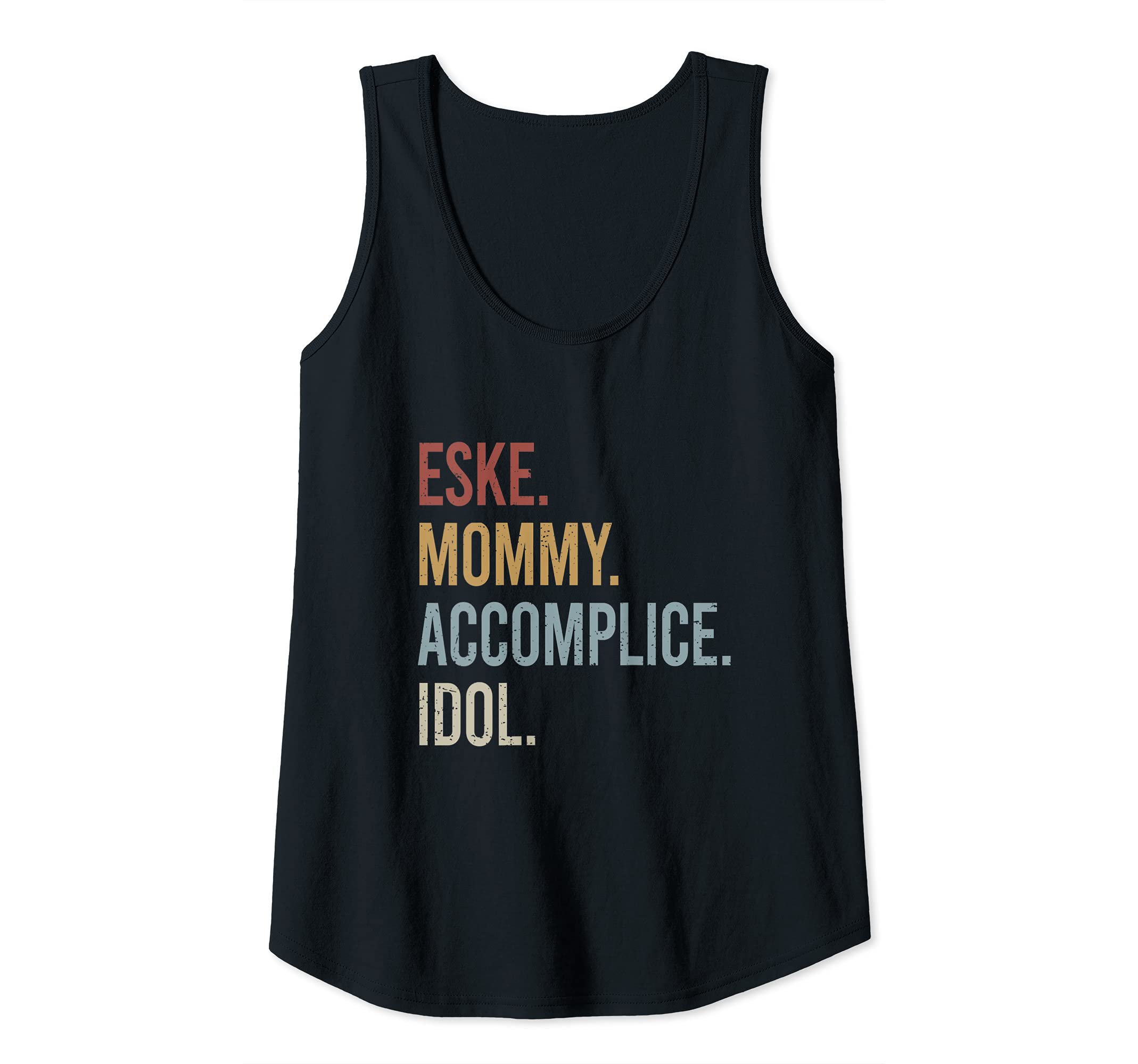 Womens Eske Mommy Accomplice Idol Retro Style Vintage Tank Top