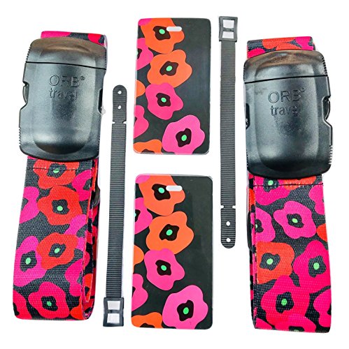ORB Travel Premium Designer Luggage Strap 2m x 5cm