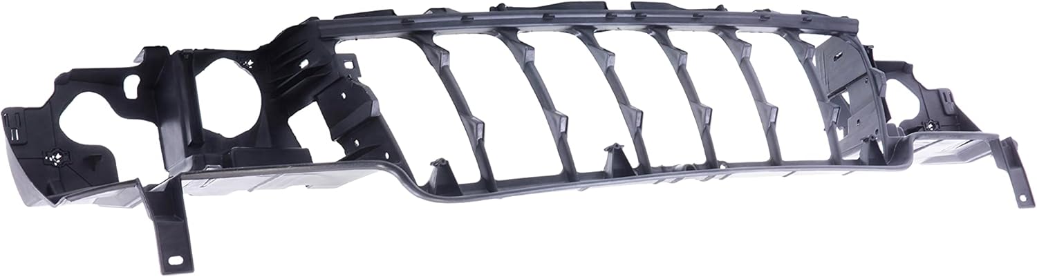 Replacement Parts Front Header Panel Grille Grill Opening Nose Panel Headlamp Headlight Mounting Panel Compatible With Jeep Grand Cherokee 1999 2000 2001 2002 2003