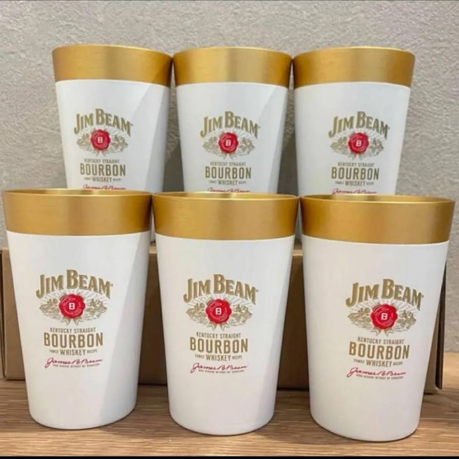 Amazon | ジムビーム ホワイトタンブラー 6個セット | ノー