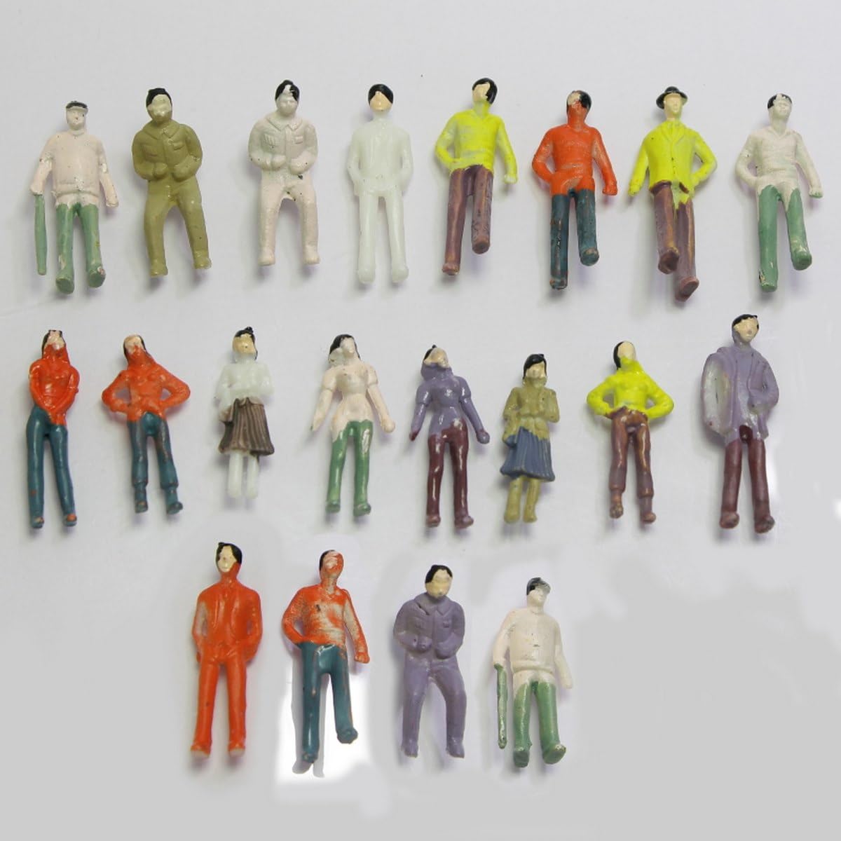 Buy Aadyacrafts Miniature Model Humans People Figures, 20 Pieces