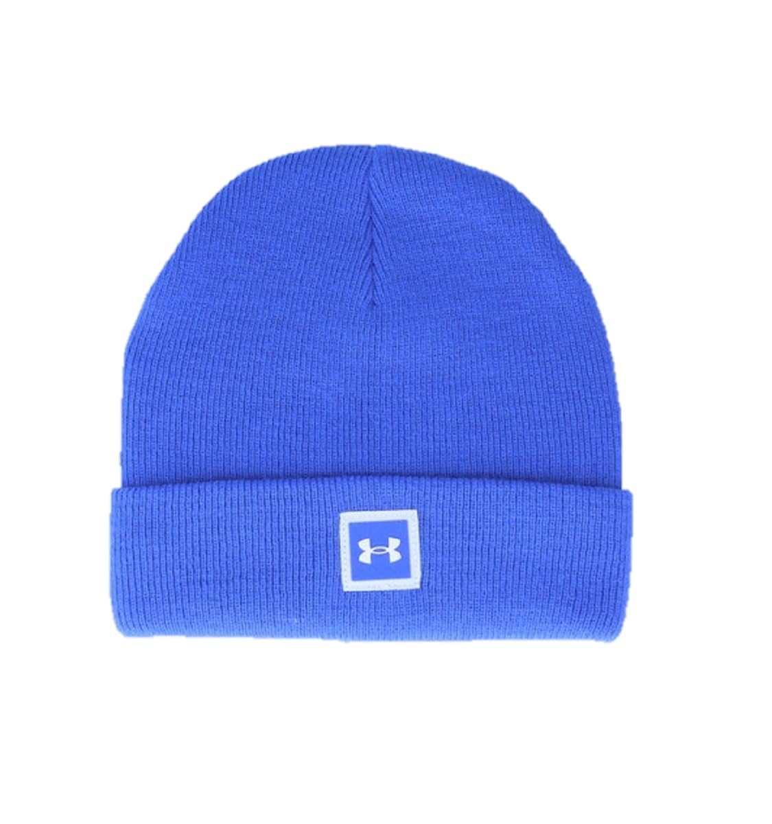 Under Armour Adult Truckstop Beanie, Emotion Blue, White