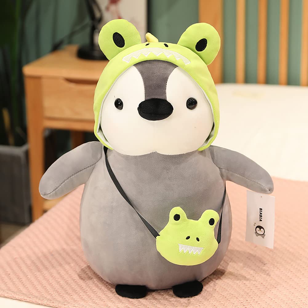 Surakey Paresseux Peluche Kawaii Peluche Paresseux Coussin Animal Coussin Doux Paresseux Poupée Oreiller en Peluche Moelleux Confort Enfants Étreindre Oreiller Peluche Anniversaires Cadeau 65CM Bleu