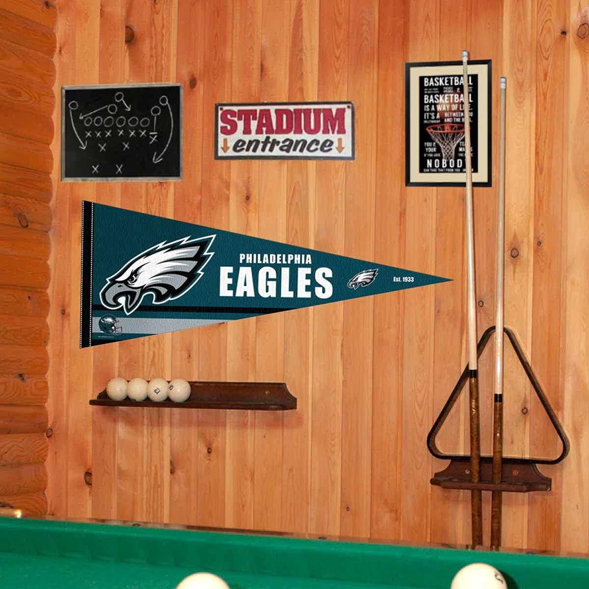 Philadelphia Eagles Pennant Banner Flag : Sports & Outdoors