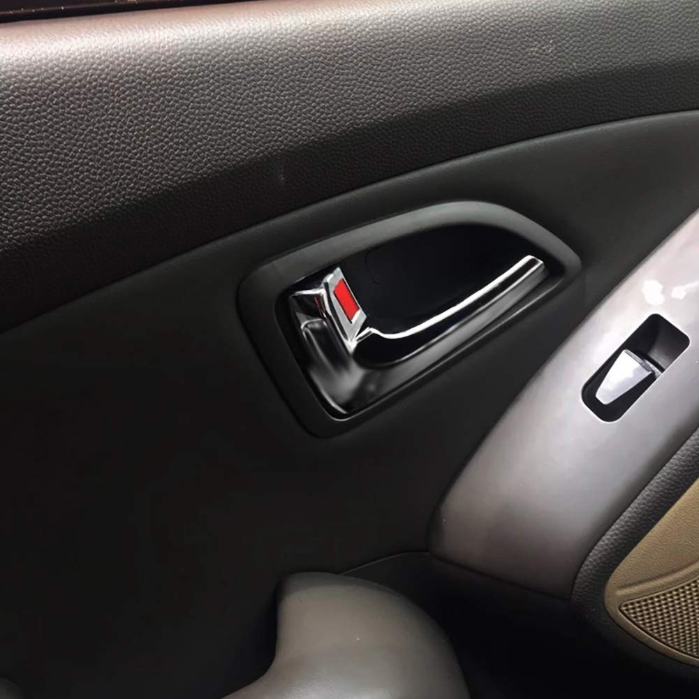 EBTOOLS pour poignée de porte intérieure gauche pour ix35 pour ix35 door hanger Poignée de porte intérieure intérieure, 1 pcs de voiture Gauche Couleur brillante Poignées