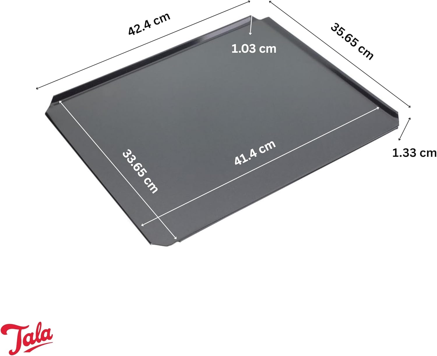 Tala Non Stick 16" Baking Sheet, Black
