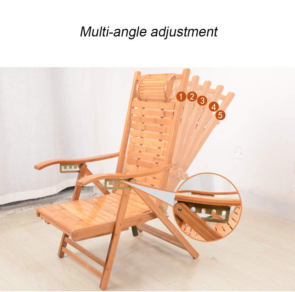 Silla de jardín reclinable Sillón con cojín Acolchado Tumbonas Sillas de Gravedad Cero Ajustable Relajante Sillón reclinable Plegable para Patio al Aire Libre Sentado y acostado Doble Uso