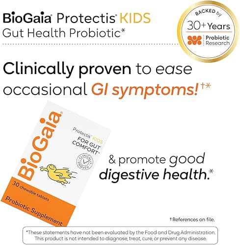 Miniatura 2 de BioGaia comprimidos masticables con probiótico 30 unidades por caja