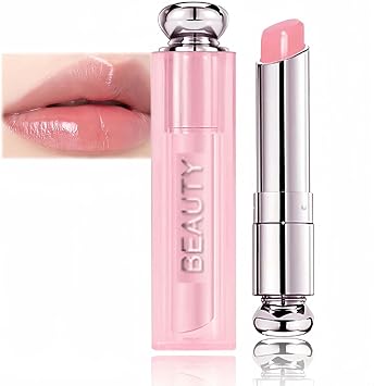 24h Moisturising Lip Balm & Oil with Natural Oils, Hydrating Lip for Repair & Protection Strawberry