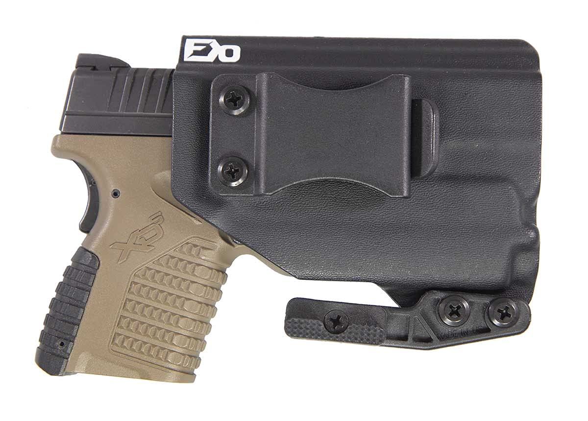 FDO Industries IWB Kydex Holster Compatible with Springfield XDS 3.3" w/Olight PLMini 2 -The Paladin Series -Made in USA-