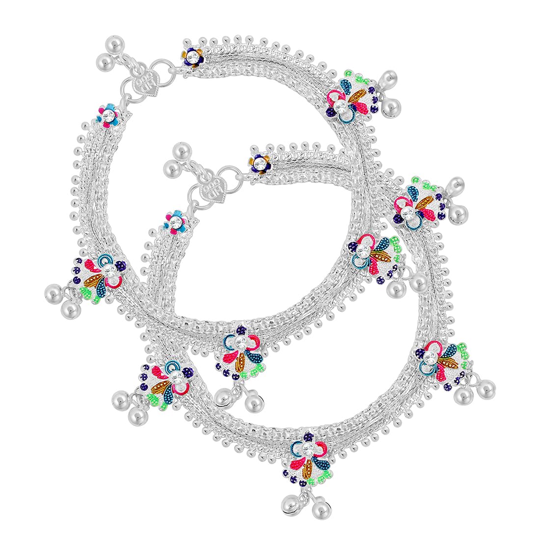 See full amazon price history chart for Nakabh Indian Traditional White Metal Anklets Payal Pair for Women Girls with Attached Ghungroo (1905501) Nakabh Indian Traditional White Metal Anklets Payal Pair for Women Girls with Attached Ghungroo (1905501) (B0CHFW9TR1) Amazon Price History, Amazon Price Tracker