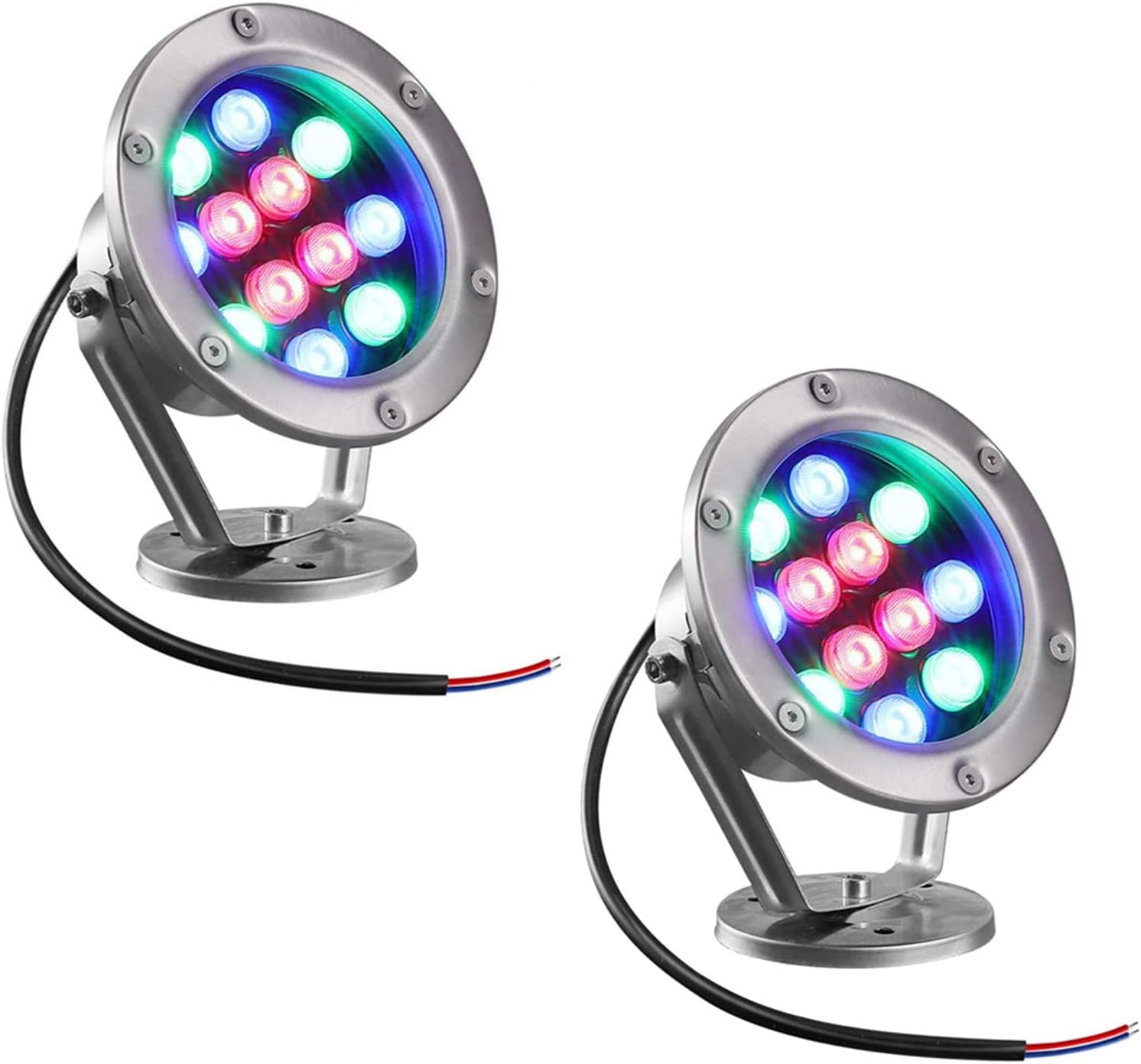 Underwater Pond Lights Pond Lighting Swimming Pool Light (Green 12