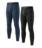 Men’s Lightweight Thermal Underwear Breathable Comfort for Cold Weather, Ideal for Active Use