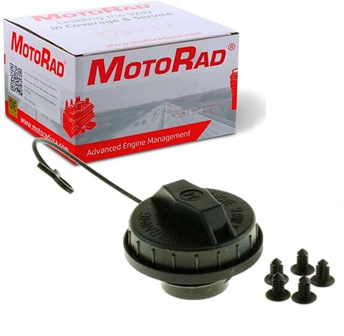 MotoRad - Tapa de gasolina para tanque de combustible compatible con Mitsubishi Montero Sport 1997-2004