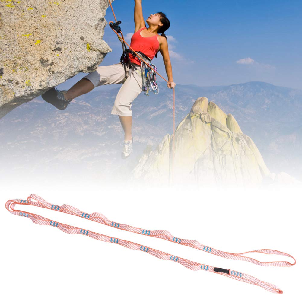 Compact Ladder Sling Climbing Ladder Rope, Aerial Yoga Safety Sling, for Climbing Carving Outdoor Activities Rock Climbing