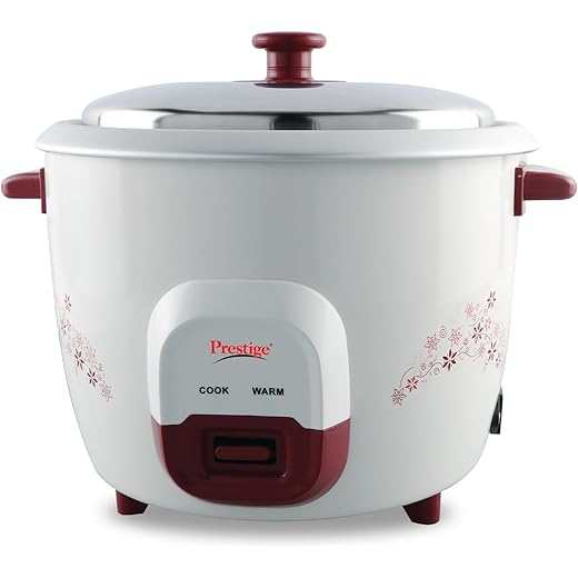 Prestige Rice Cooker 1.8 Liters Red
