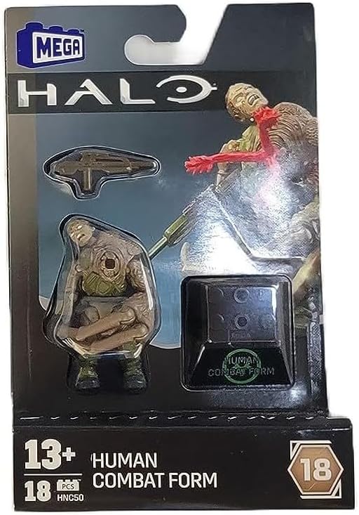 Mega Construx Halo Heroes Series 18 Human Combat Form Figure
