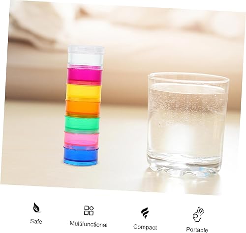 Miniatura 4 de Estuche portátil para medicina de uso diario, organizador de viajes